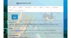 Desktop Screenshot of piscesdivers.com